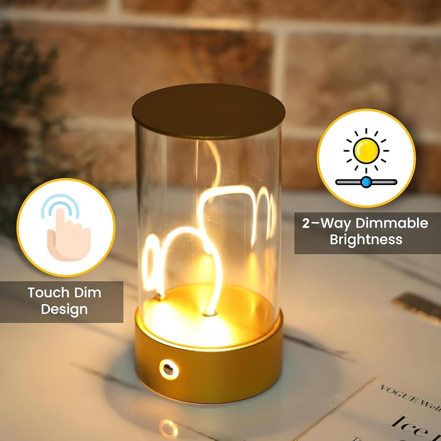 Aesthetic Magnetic lamp light