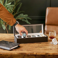 Wood Watch Box Organizer